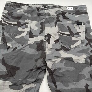 Denizen Levi's Mens Amped Up Flex Camo Joggers Pants XXL Gray Black Drawstring